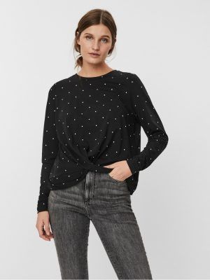VMMARLIE LS TOP JRS GA Negro/Black
