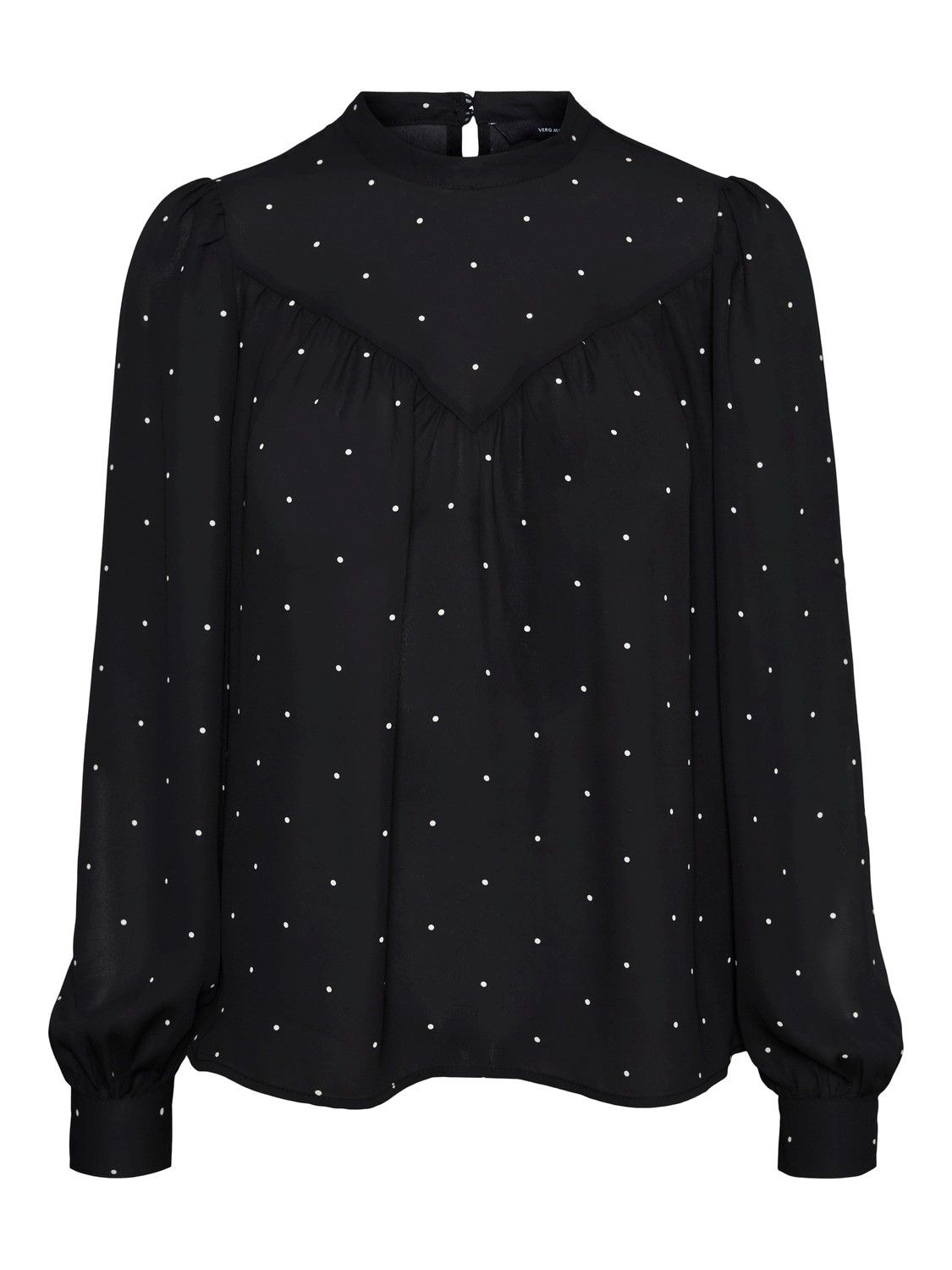 VERCAM015 (4) VMMARLEY L/S TOP WVN Black/Negro
