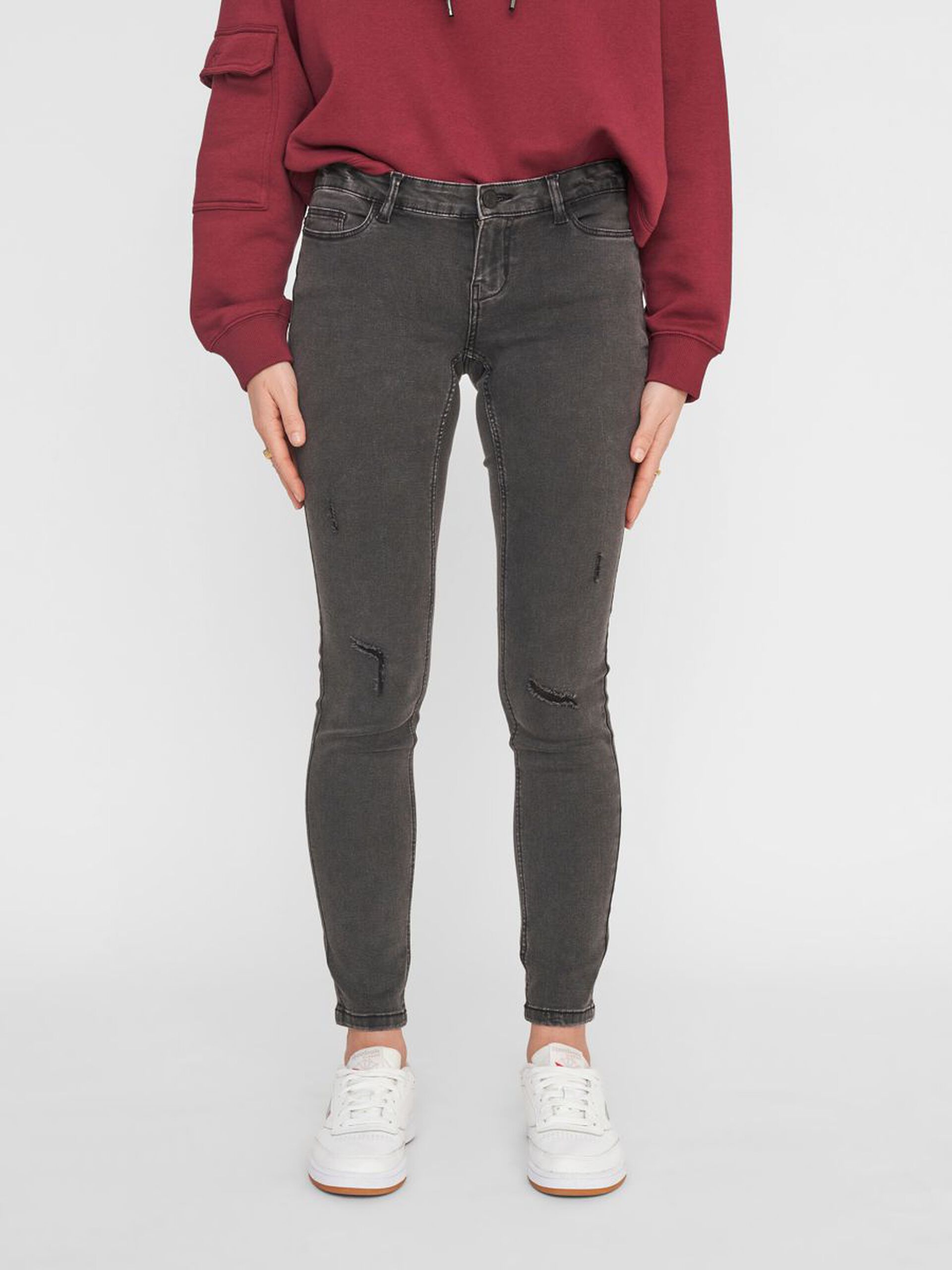 NOIPANT012 (3) JEANS SKINNY FIT DE CINTURA BAJA NMEVE