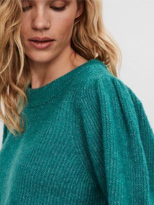 VMELLA 3/4 RIB BLOUSE GA BOO Verde claro