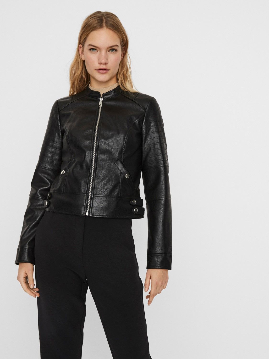 VEROCHAQ012 (5) VMLOVE SHORT COATED JACKET