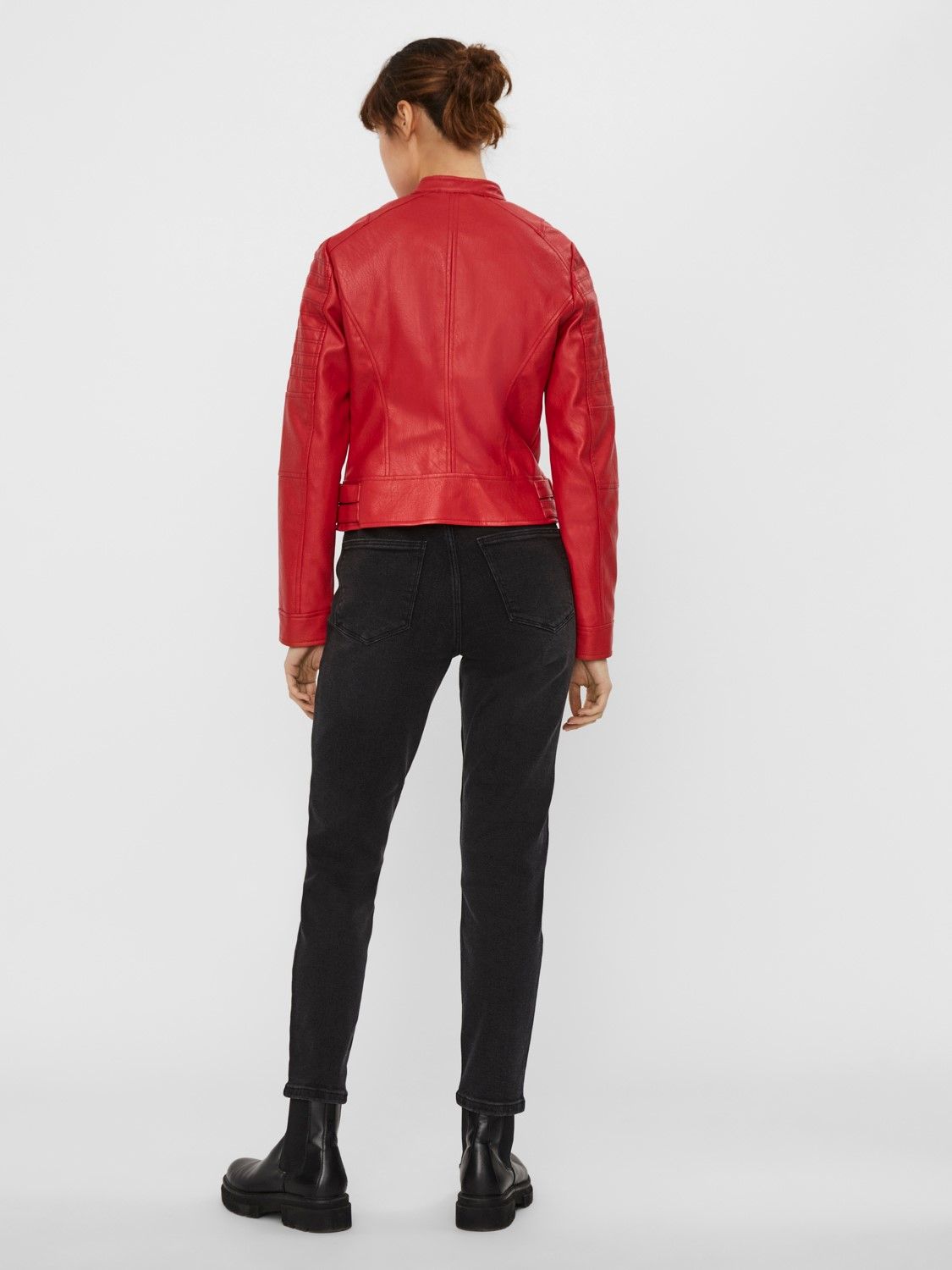 VEROCHAQ013 (2) VMLOVE SHORT COATED JACKET