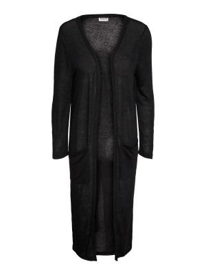 NMMOLLY L/S LONG KNIT CARDIGAN Black