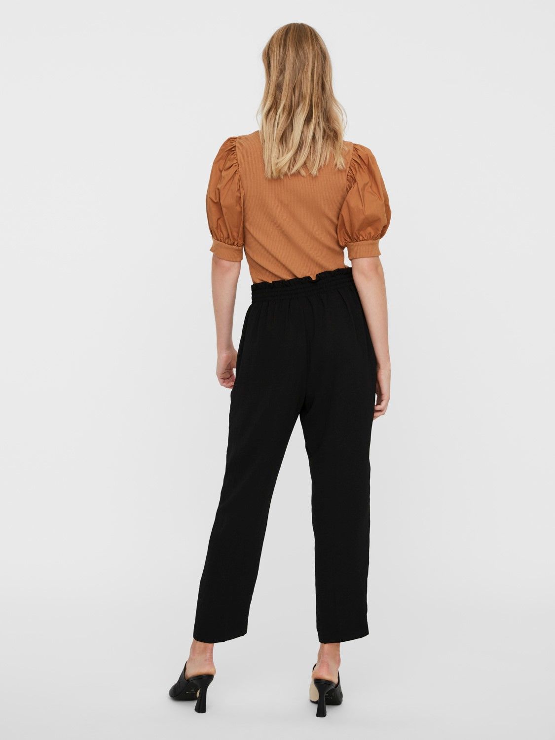 VERCAM020 (1) VMISLA 2/4 POPLIN SLEEVE TOP JRS GA