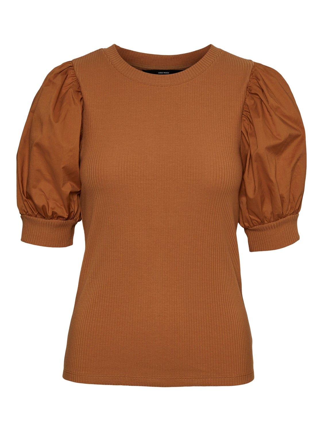 VERCAM020 (4) VMISLA 2/4 POPLIN SLEEVE TOP JRS GA