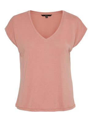 VMFILLI SS V-NECK TEE GA NOOS