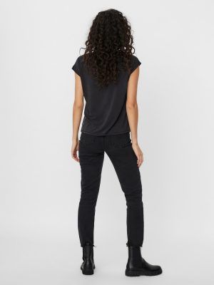 VMFILLI SS V-NECK TEE GA NOOS Black