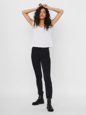 VMFILLI SS V-NECK TEE GA NOOS Bright White