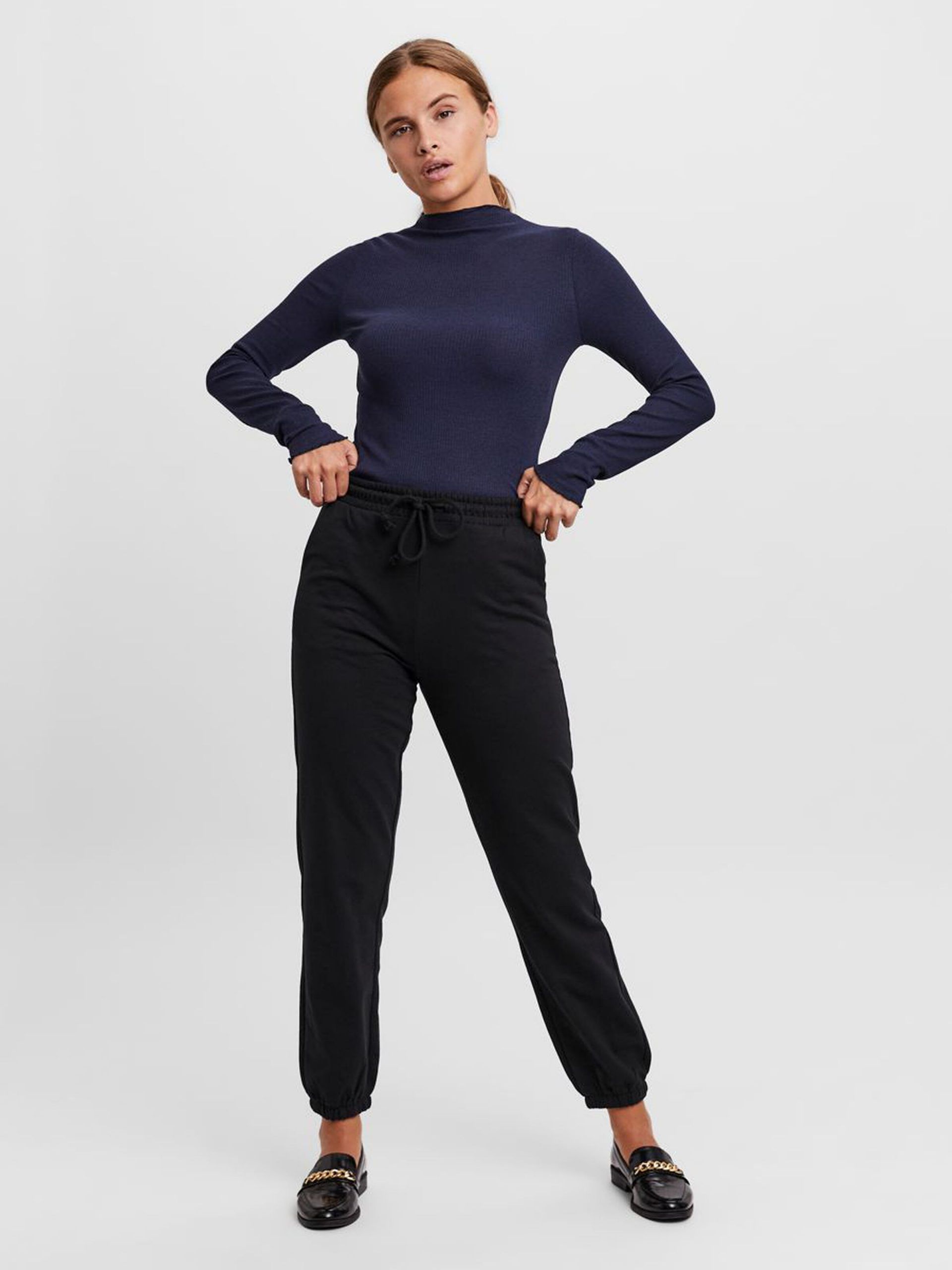 10252961_Black_005_ProductLarge HIGH WAISTED SWEATPANTS