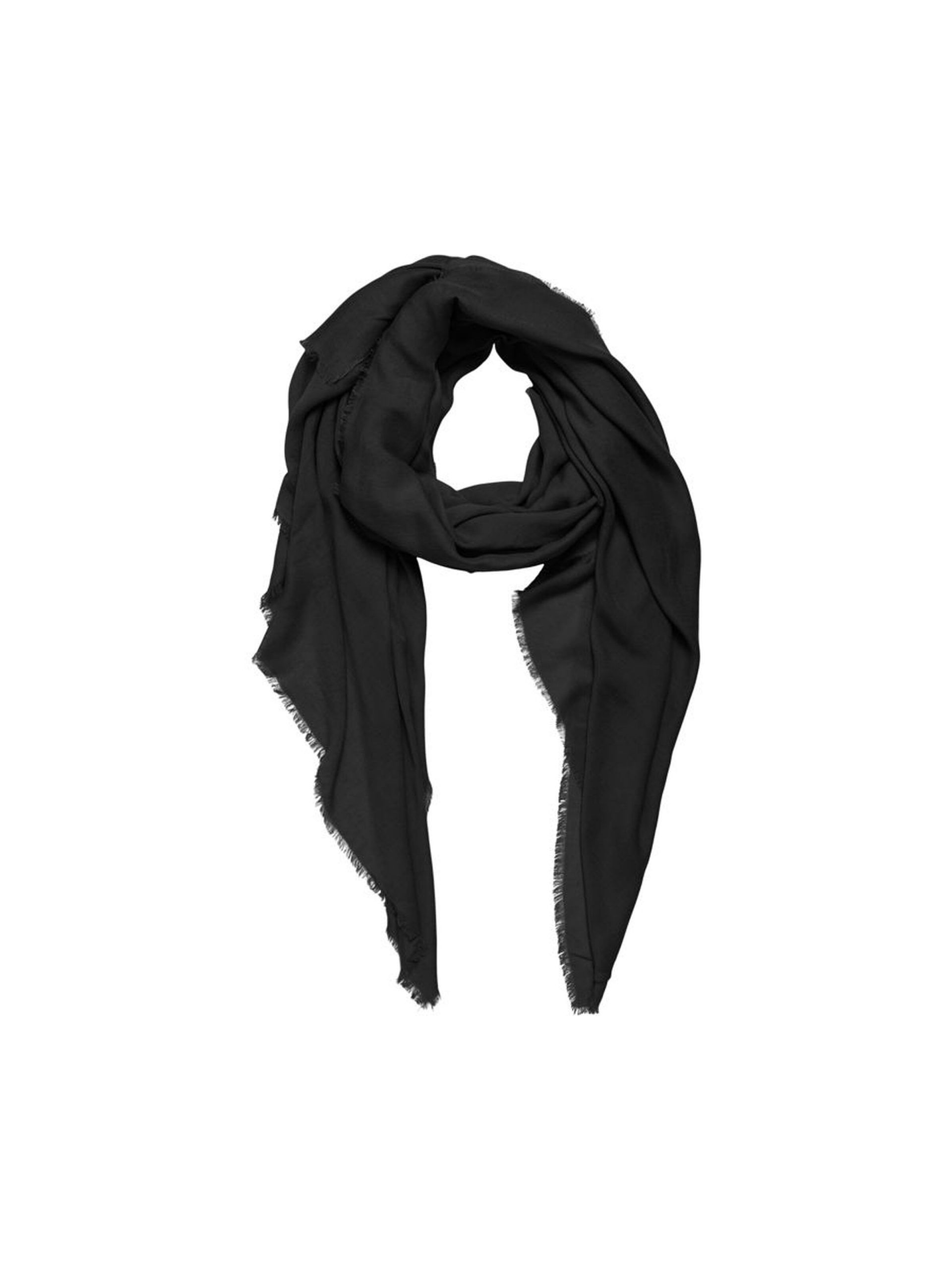 PRINTED SCARF Negro PRINTED SCARF Negro