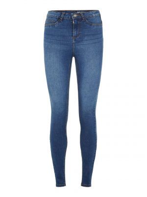 NMCALLIE HIGH WAIST SKINNY FIT JEANS