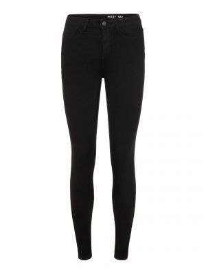 NMCALLIE HIGH WAIST SKINNY FIT JEANS Black Denim