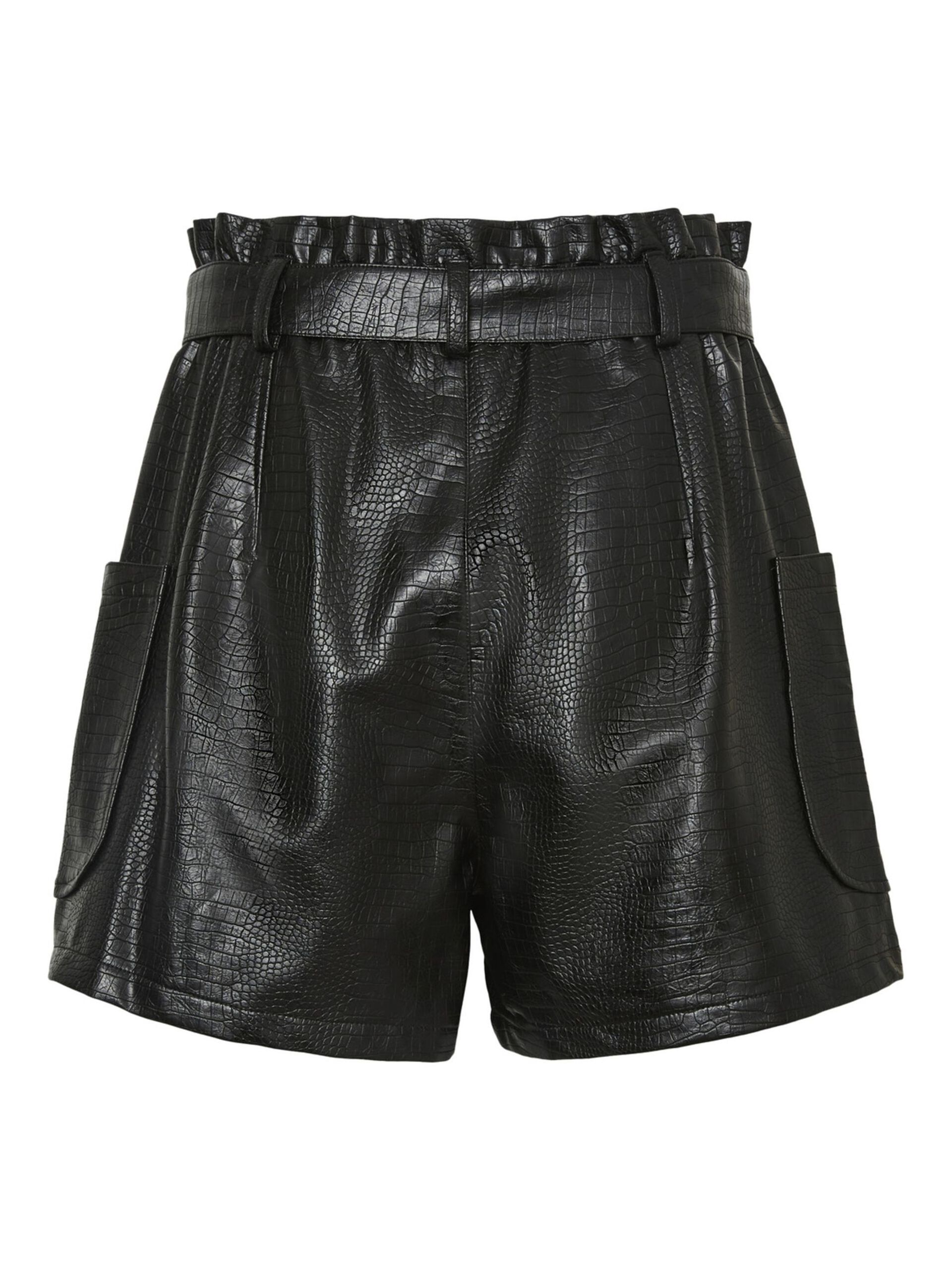 27017555_Black_002 HIGH WAISTED SHORTS