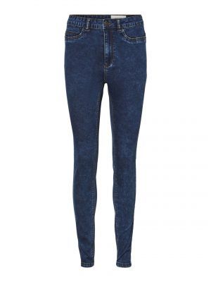 NMCALLIE HIGH WAISTED SKINNY FIT JEANS