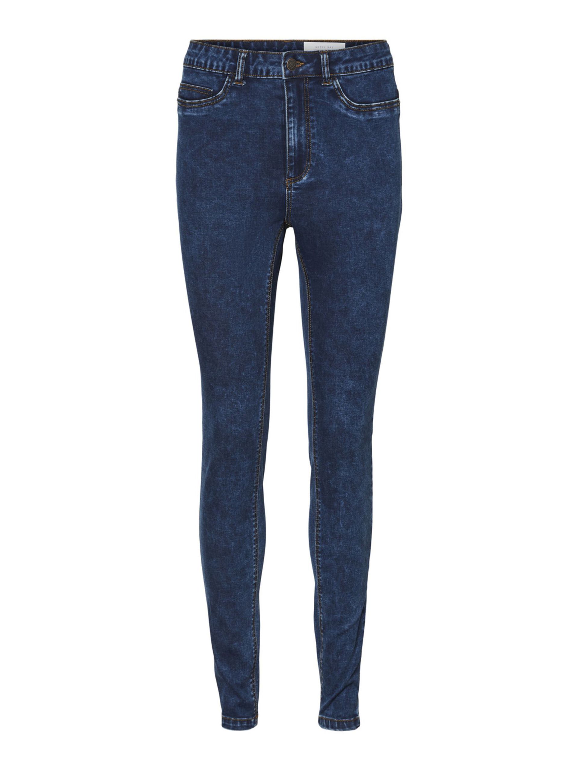 27017837_MediumBlueDenim_001 NMCALLIE HIGH WAISTED SKINNY FIT JEANS