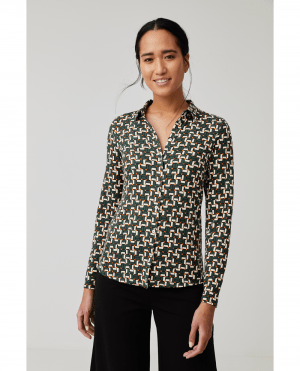 camis larga verde