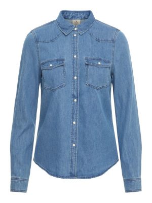 SLIM FIT DENIM SHIRT