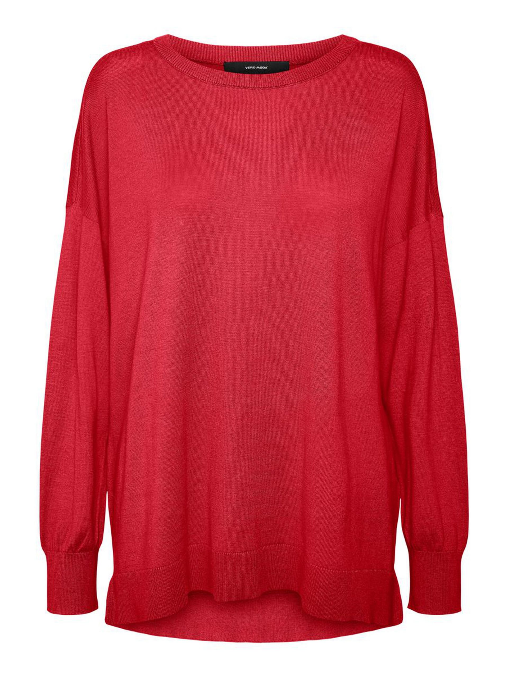 10257755_GojiBerry_001_ProductLarge LONG SLEEVED KNITTED PULLOVER