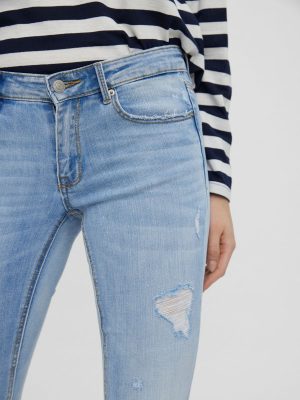SKINNY LOW-RISE JEANS