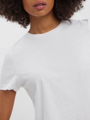 OVERSIZE CROP TOP Blanco / Snow White