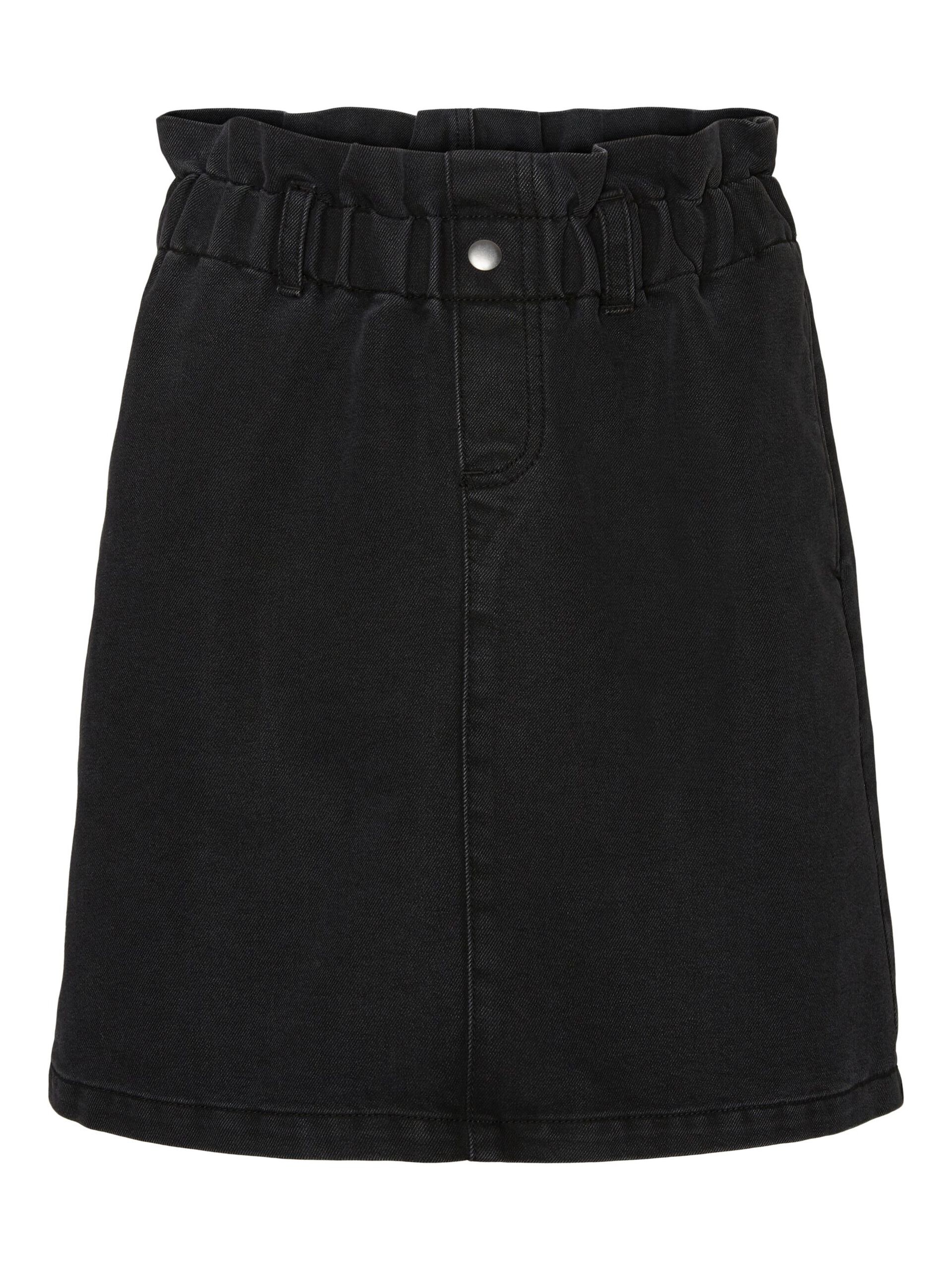 27010910_Black_001 HIGH WAISTED SKIRT