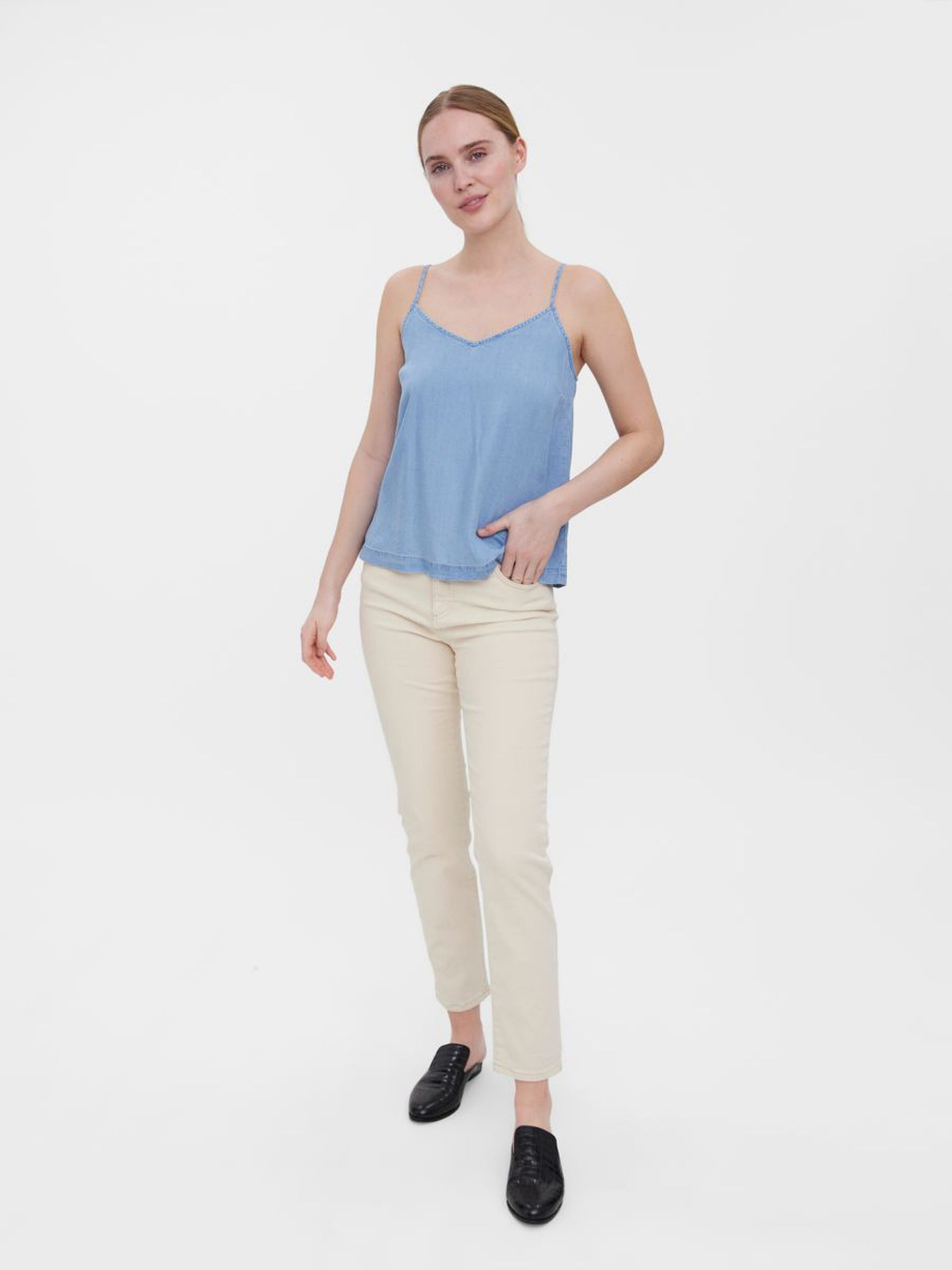 10260990_LightBlueDenim_005_ProductLarge SINGLET TOP