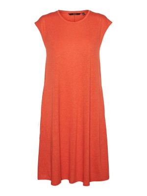 LOOSE SHORT SLEEVED DRESS