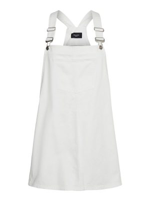 DUNGAREE DENIM DRESS