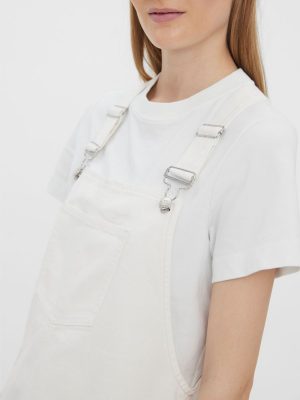 DUNGAREE DENIM DRESS
