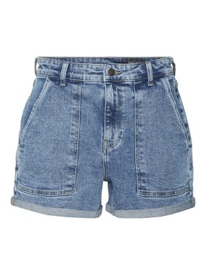 HIGH WAISTED DENIM SHORTS