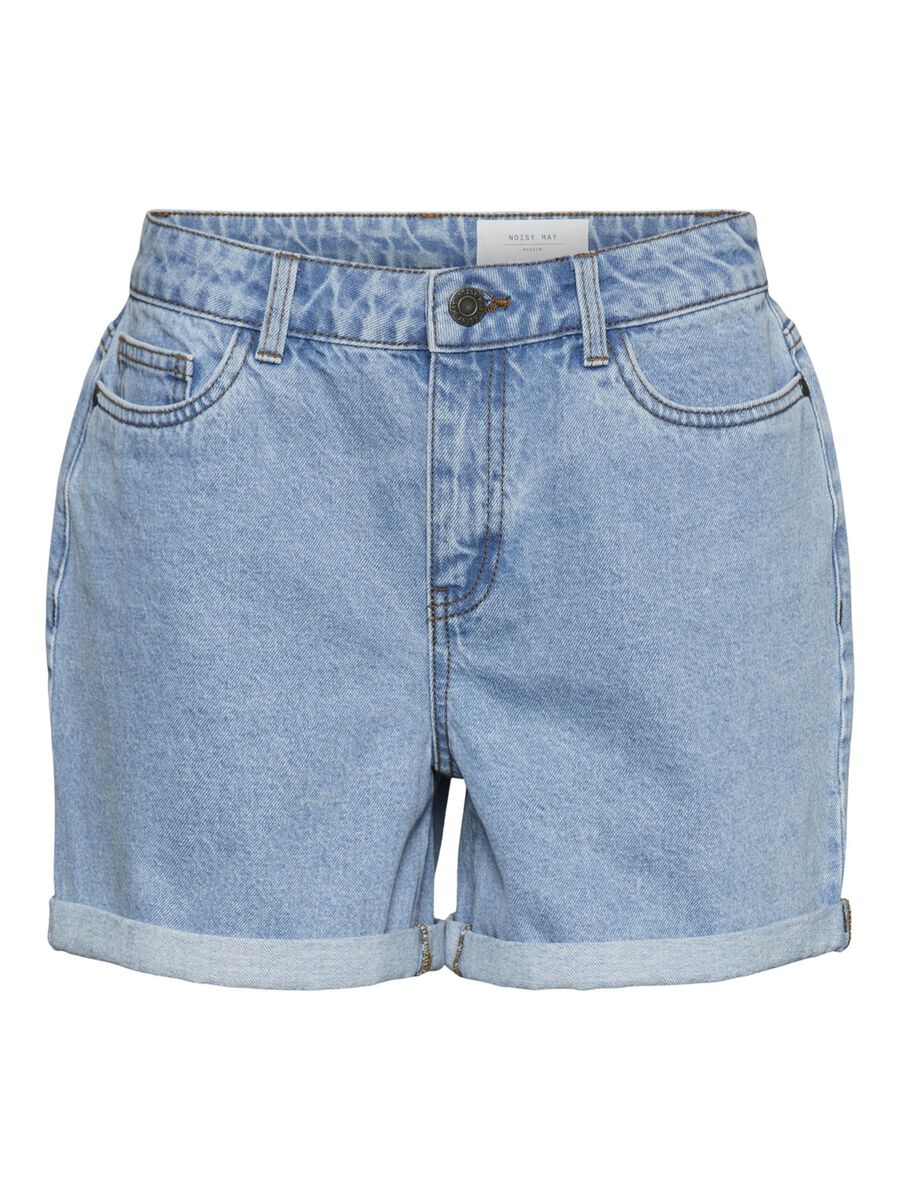 27019433_LightBlueDenim_001 NORMAL WAIST DENIM SHORTS