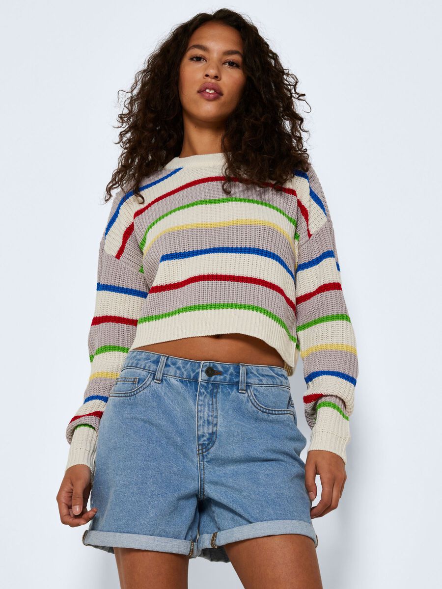 27019433_LightBlueDenim_007 NORMAL WAIST DENIM SHORTS