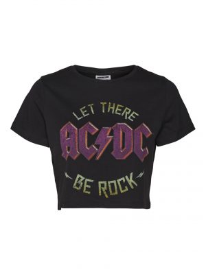 CROPPED AC/DC T-SHIRT