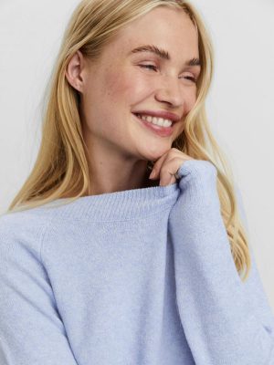 O-NECK LONG SLEEVED BLOUSE