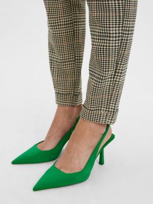 CHECK TROUSERS