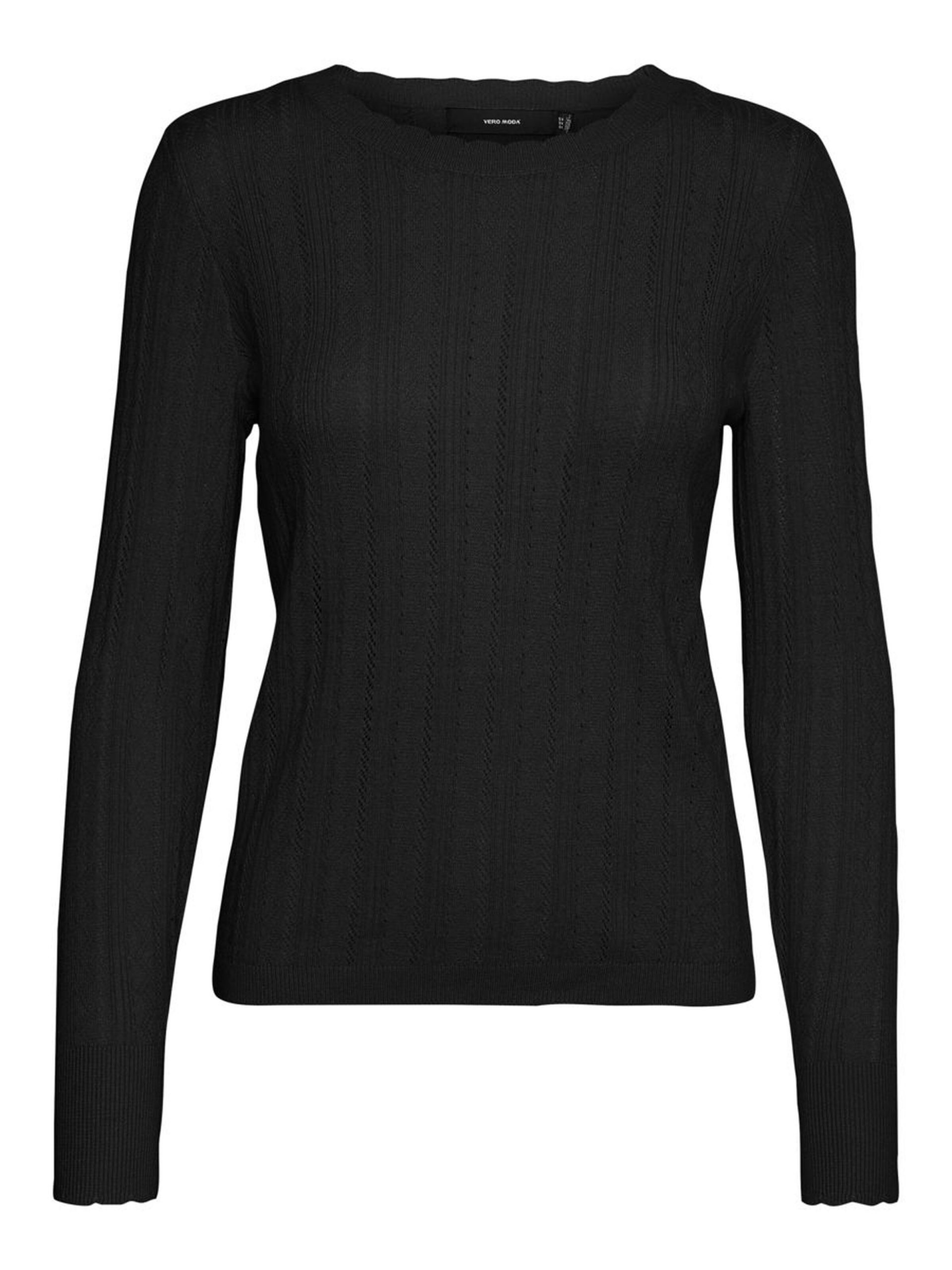10268004_Black_001_ProductLarge STRUCTURED BLOUSE Negro