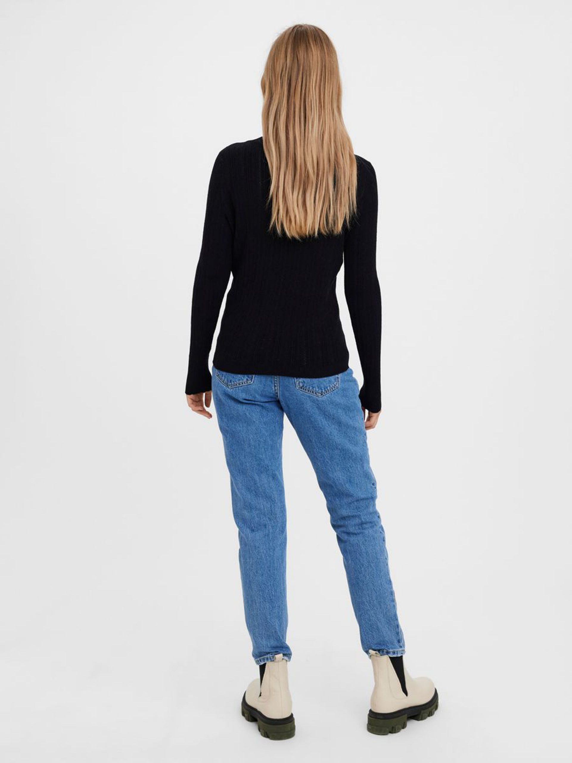 10268004_Black_004_ProductLarge STRUCTURED BLOUSE Negro