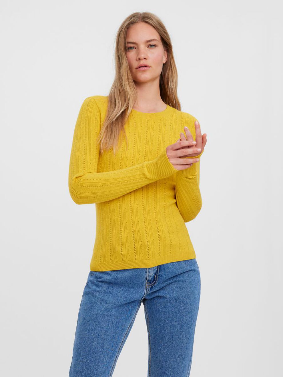 10268004_SpicyMustard_003_ProductLarge STRUCTURED BLOUSE Amarillo