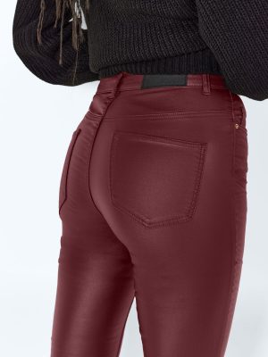 NMCALLIE SKINNY COATED Wine
