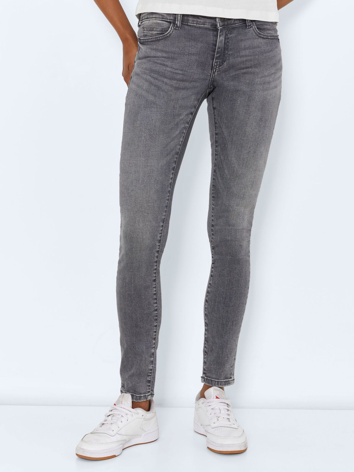 27021553_MediumGreyDenim_003 JEANS SKINNY FIT Medium Grey Denim